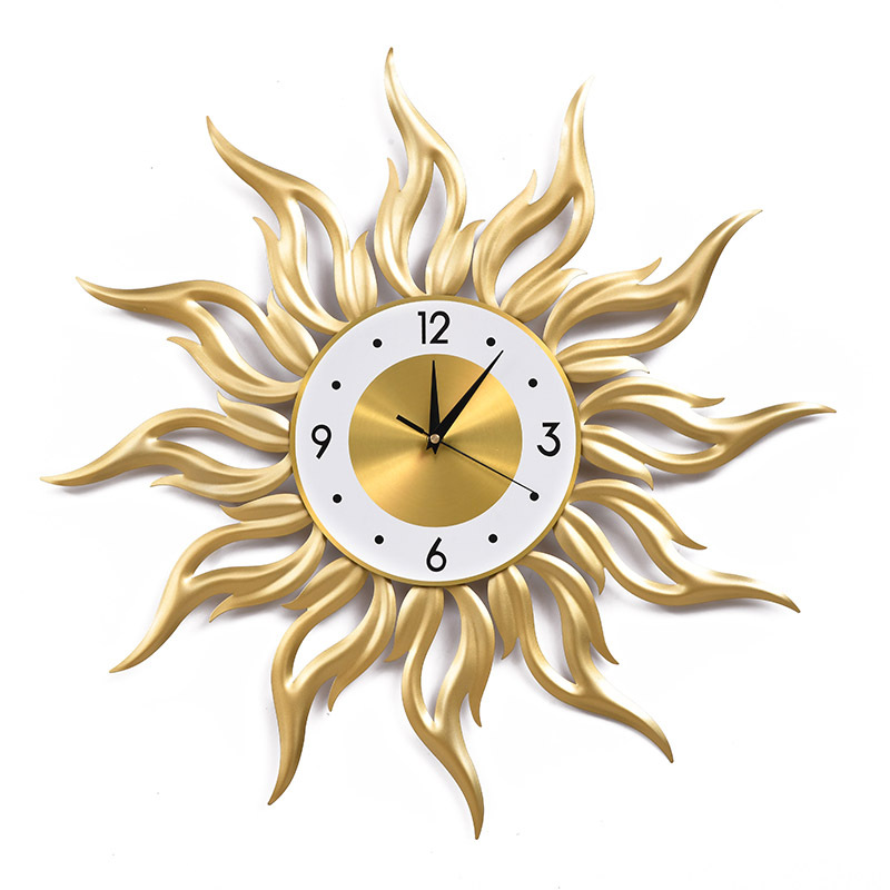 Luxury Lifestyle Living - Orologio da Parete Nordic Gold, Orologio