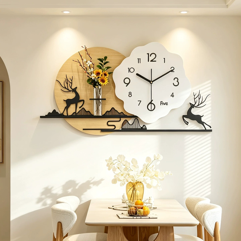 Luxury Lifestyle Living - Orologi da parete in stile cinese