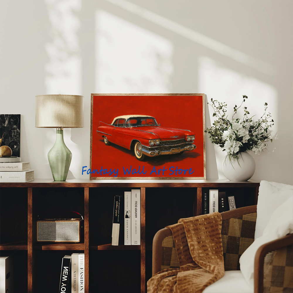 Poster Illustrazione Auto Vint - Luxury Lifestyle Cars recensione e prezzo