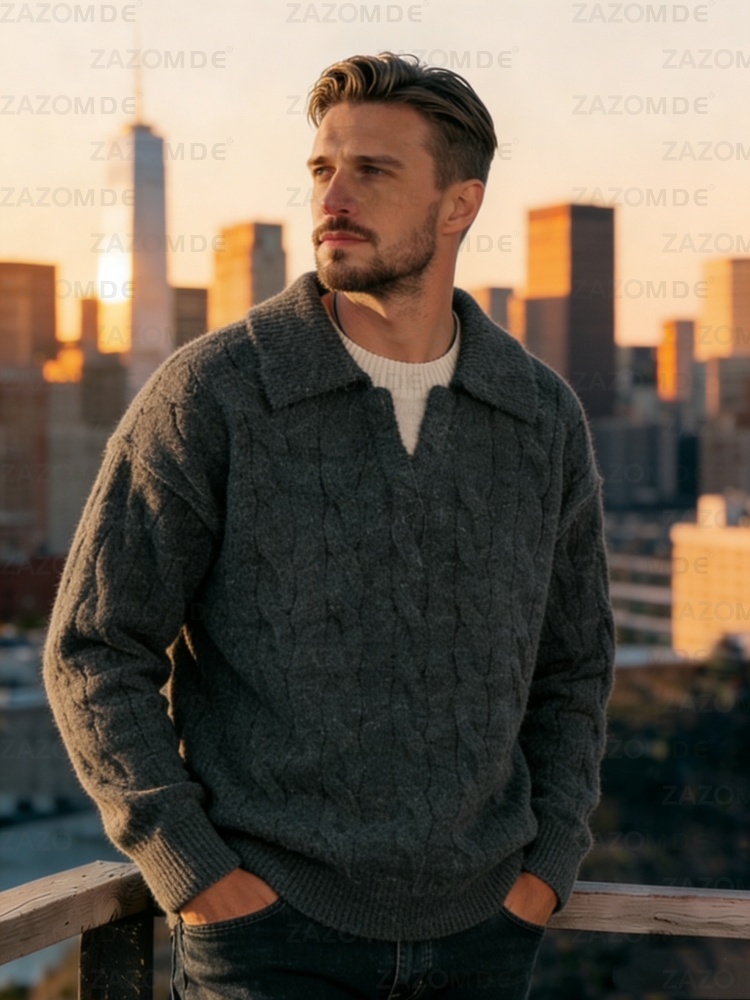 ZAZOMDE Maglione da uomo con s - Luxury Lifestyle City recensione e prezzo