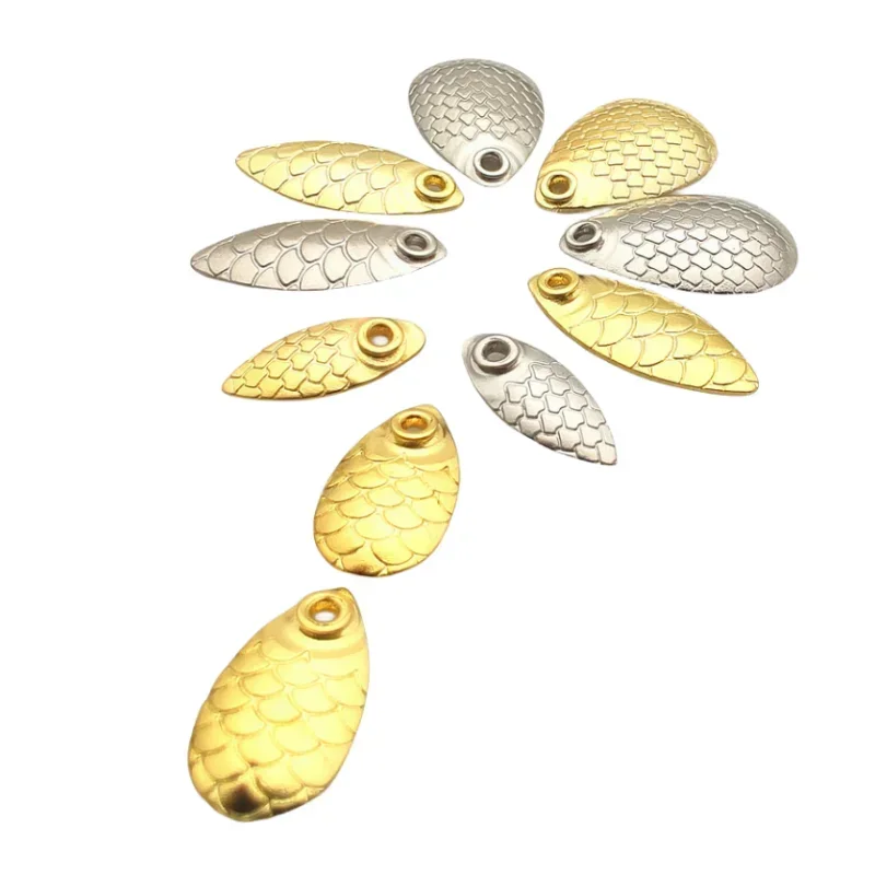 50 lame per esca da pesca, pic - Gold Cutlery Flatware recensione e prezzo