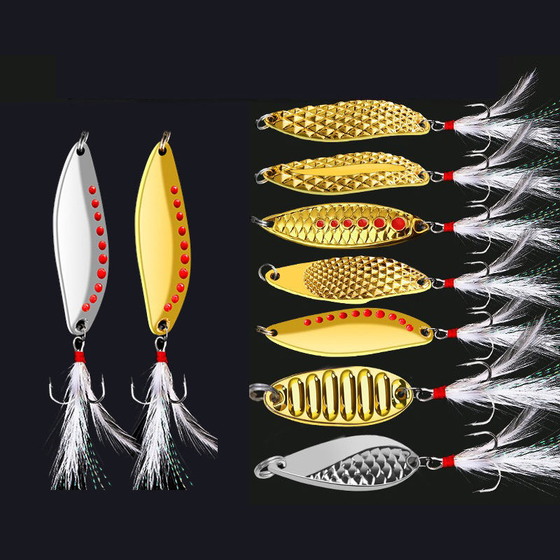 Set di 1 Esca Metallica a Cucc - Gold Cutlery Flatware recensione e prezzo