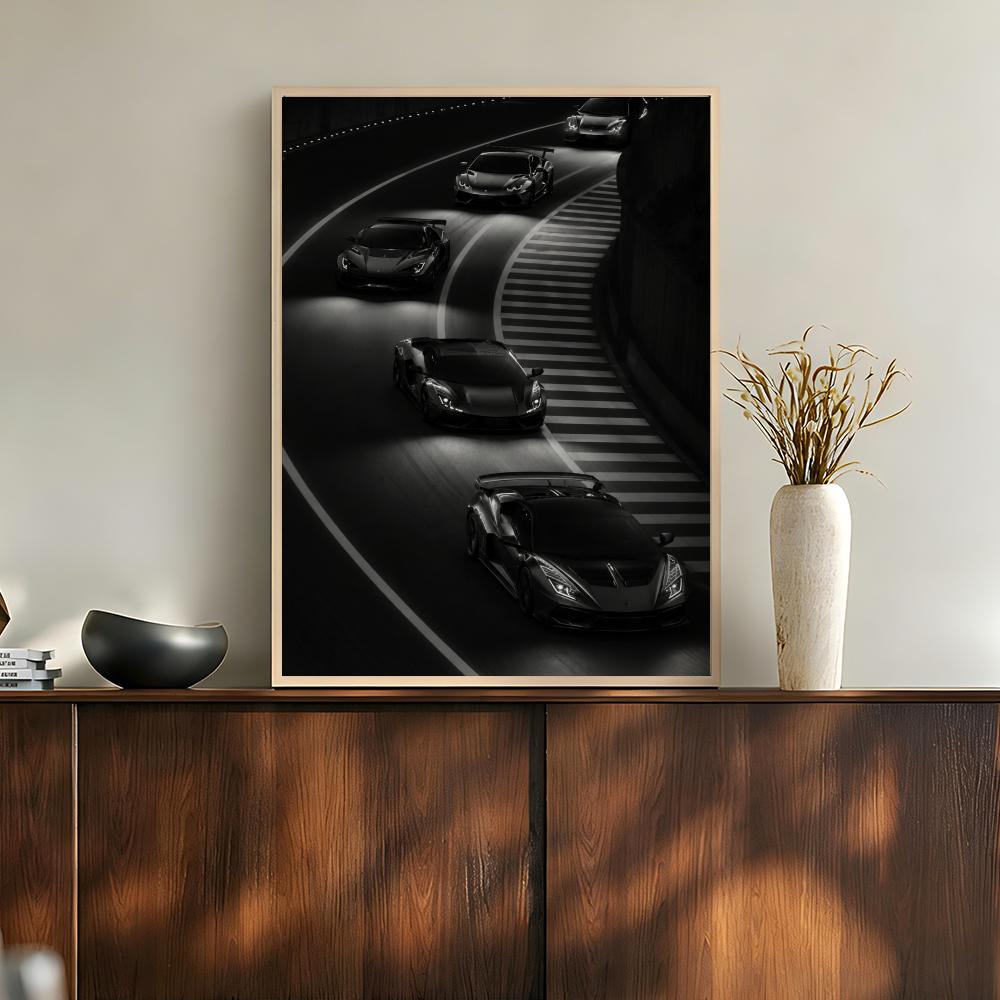 Poster Grafico Monocromatico d - Luxury Lifestyle Cars recensione e prezzo