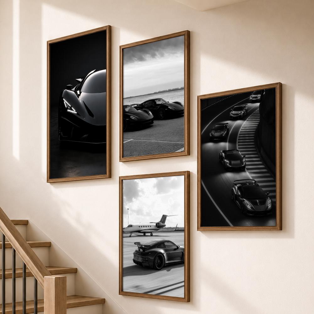 Poster Grafico Monocromatico d - Luxury Lifestyle Cars recensione e prezzo