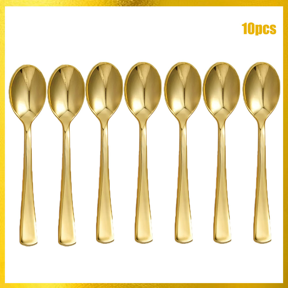 Set di posate usa e getta in o - Gold Cutlery Flatware recensione e prezzo